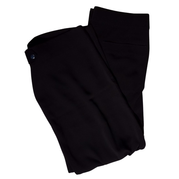 Club Monaco Black Tapered Leg Pants Zip Ankle Pockets Size 10 - Picture 4 of 6